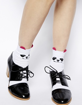 biele ponožky, asos.com