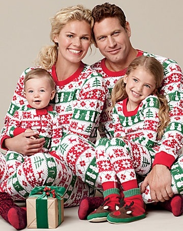 alebo pojmite vianočný outfit ako celá rodinka