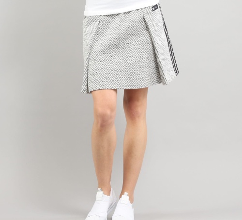 adidas Skirt bieločierná