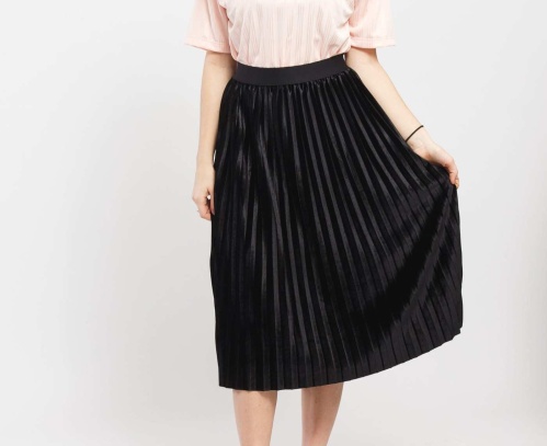 Urban Classics Ladies Velvet Plisse